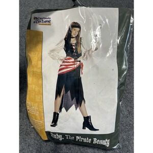 California Costume Girls's Ruby The Pirate Beauty Pirate Halloween MEDIUM (8-10)